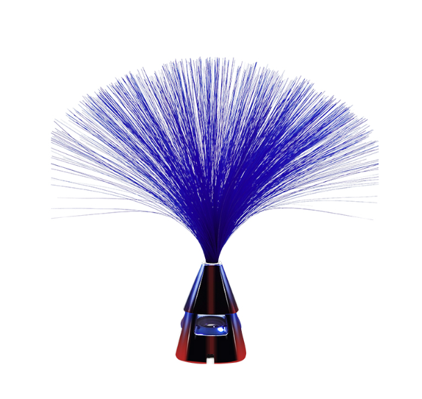 vintage fiber optic flower lamp
